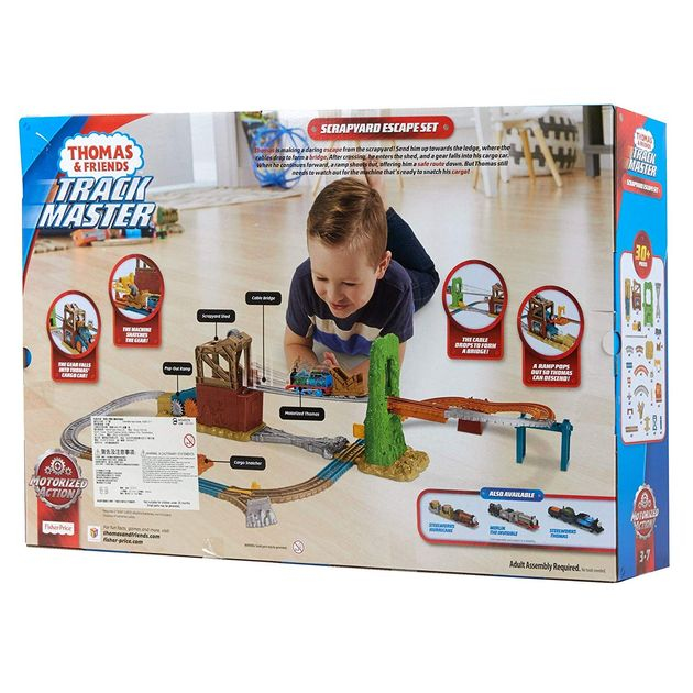 Моторизированный трек Томас и Друзья Побег со Свалки Fisher-Price Thomas & Friends TrackMaster, Scrapyard Escape Set фото 7