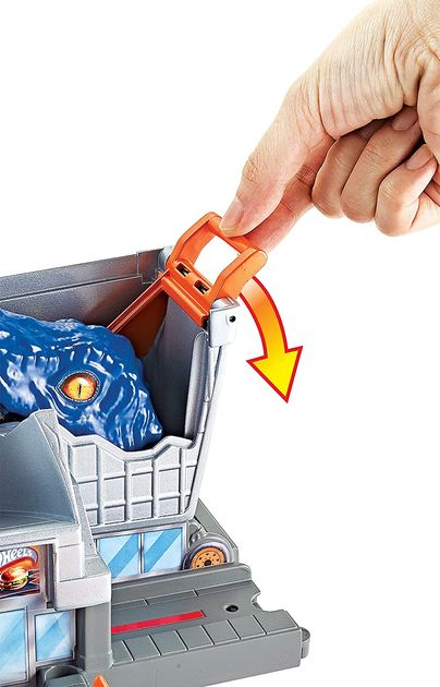Трек Атака ти-рекса Hot Wheels City Nemesis Attack Set GBF92 изображение 2