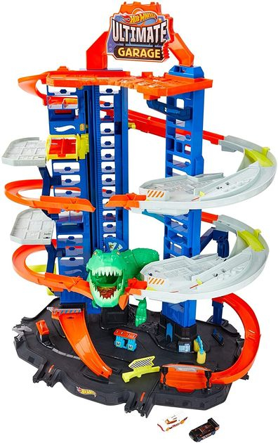 Трек Хот Вилс Легендарный гараж Hot Wheels City Ultimate Garage изображение 