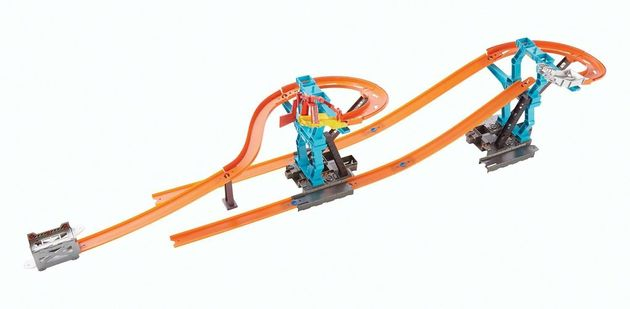 Фото2 Трек Спиральный Спуск Хот Вилс, Hot Wheels Track Builder Spiral Stack-Up Track Set Хот вилс купить