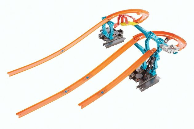 Фото3 Трек Спиральный Спуск Хот Вилс, Hot Wheels Track Builder Spiral Stack-Up Track Set Хот вилс купить