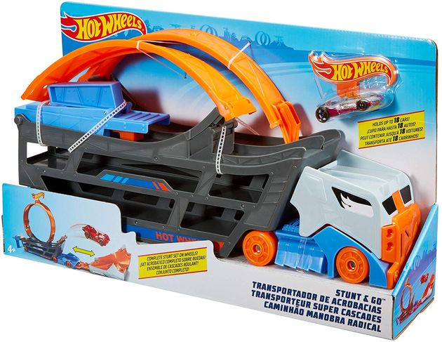 Трек-трансформер Трюки и Гонки, Hot Wheels DWN56 изображение 1