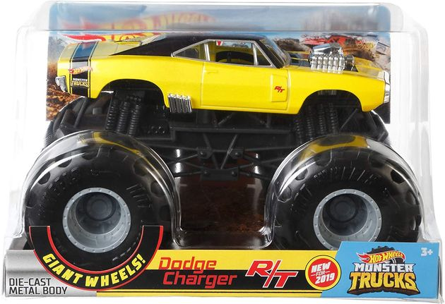 Машина-внедорожник Dodge Charger Hot Wheels Monster Trucks 1:24 изображение 2