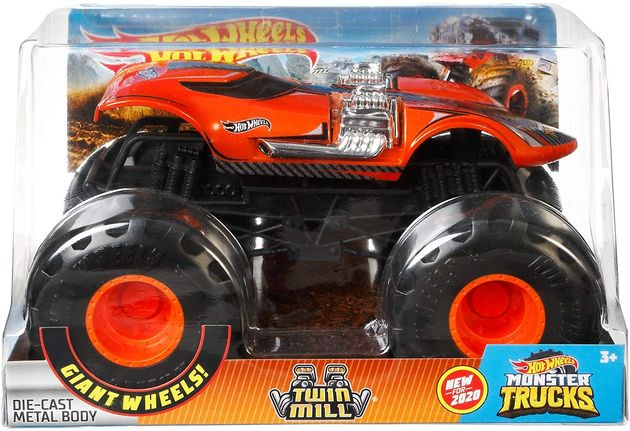 Машина-внедорожник джип Hot Wheels Monster Trucks 1:24 изображение 2