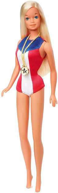 Кукла Барби Золотая медалистка Barbie 1975 Gold Medal Doll изображение 