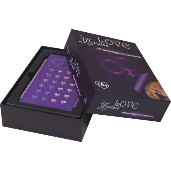 Настольная игра LOVE Фанты: 69 или Игры в постели LOVE Fanty: 69 or play in bed изображение 1