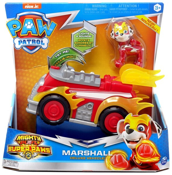 Игровой набор Щенячий патруль Маршал серия Мегащенки Paw Patrol изображение 3