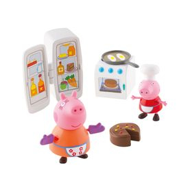 Фото2 Игровой мини-набор Peppa - КУХНЯ ПЕППЫ (кухонная техника, 2 фигурки) Каталог