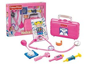 Фото0 Медицинский набор доктора розовый Fisher Price Развивающие и интерактивные