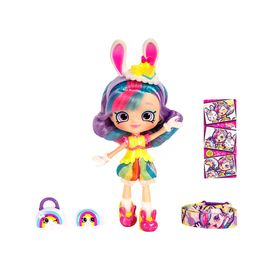 Фото2 Кукла SHOPKINS SHOPPIES S9 серии "Wild style" - РАДУЖНАЯ КЕЙТ  (с аксессуарами) Каталог