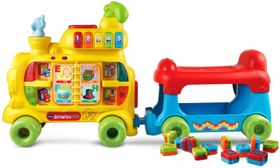 Алфавитный поезд ходунки каталка VTech Sit-to-Stand Alphabet Train изображение 