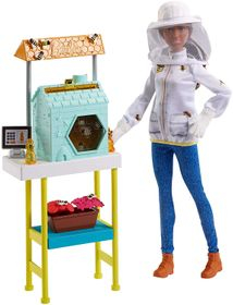 Игровой набор Барби Пчеловод брюнетка, Barbie Beekeeper Playset, Brunette