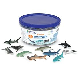 Набор фигурок Рыбки из океана Learning Resources Ocean Animals Counters 50 шт