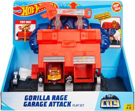 Игровой набор Горилла Гараж Hot Wheels изображение 4