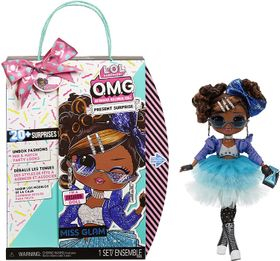 Кукла ЛОЛ Сюрприз Именинница LOL Surprise OMG Present Surprise Fashion Doll Miss Glam изображение 