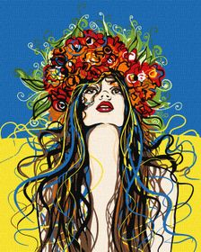 Картина за номерами "Вільна душа" Ідейка