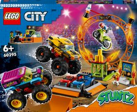 Конструктор Лего Арена для шоу каскадеров (668 дет) Lego City Stuntz 60295 изображение 