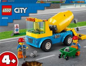 Конструктор Лего Грузовик-бетономешалка LEGO City (85 дет) изображение 
