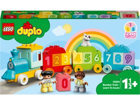 Конструктор Лего Поезд с цифрами - учимся считать (23 дет) Lego Duplo 10954 изображение 
