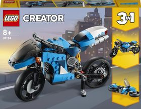 Конструктор Лего Супермотоцикл (236 дет) Lego Creator 31114 изображение 
