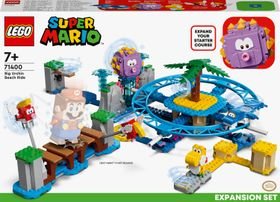 Конструктор Лего Дополнительный набор Пляжное веселье огромного ежа Lego Super Mario (536 дет) изображение 