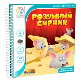 Настольная магнитная игра Сырные лазейки Розумний сирник  изображение 