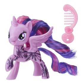 Фигурка Май Литл Пони Твайлайт Спаркл блестящая с аксессуаром/My Little Pony Twilight Sparkle Fashion Doll