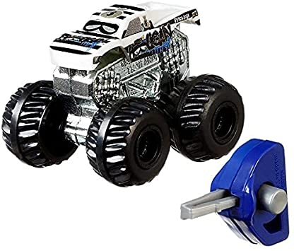 Мини монстр-трак Хот Вилс с пусковой установкой Hot Wheels Monster Trucks Mini Mystery Trucks изображение 1