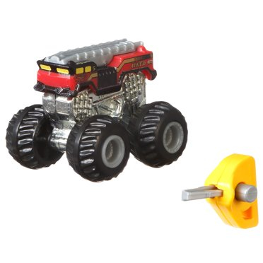 Мини монстр-трак Хот Вилс с пусковой установкой Hot Wheels Monster Trucks Mini Mystery Trucks изображение 2
