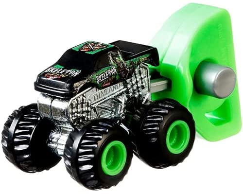 Мини монстр-трак Хот Вилс с пусковой установкой Hot Wheels Monster Trucks Mini Mystery Trucks изображение