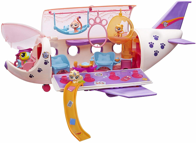 Игровой набор Самолет для зверюшек Littlest Pet Shop Pet Jet B1242 изображение 1