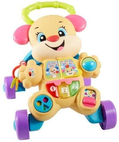Музыкальные ходунки-толкатель Щенок сестричка Фишер Прайс/Fisher-Price Laugh & Learn Smart Stages Learn with Sis Walker FHY95 изображение 6