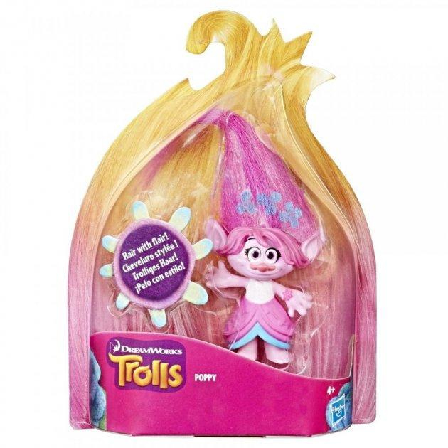 Мини кукла Тролль Поппи Trolls Poppy Hasbro изображение 