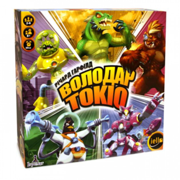 Настольная игра Володар Токіо King of Tokyo изображение 1