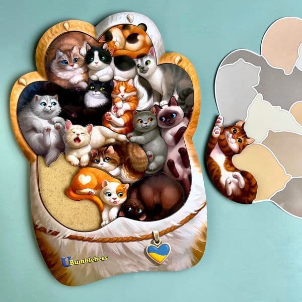 Пазл "Котики-муркотики" зображення 1