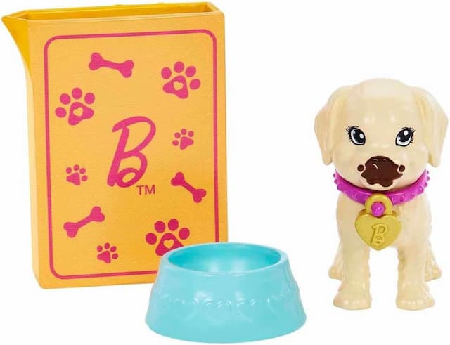 Barbie Doll and Accessories Pup Adoption HKD86 зображення 2