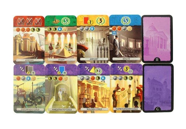 Настольная игра 7 Чудес: Дуэль 7 Wonders: Duel изображение 9