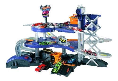 Фото0 Детский автотрек Хот Вилс Мега гараж, Mattel Hot Wheels Mega Garage Playset Хот вилс купить