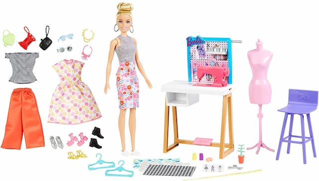 Игровой набор Барби Дизайнер Barbie Fashion Designer изображение 5