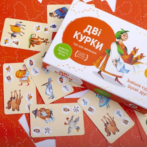 Настольная игра Две курицы Дві Курки изображение 3