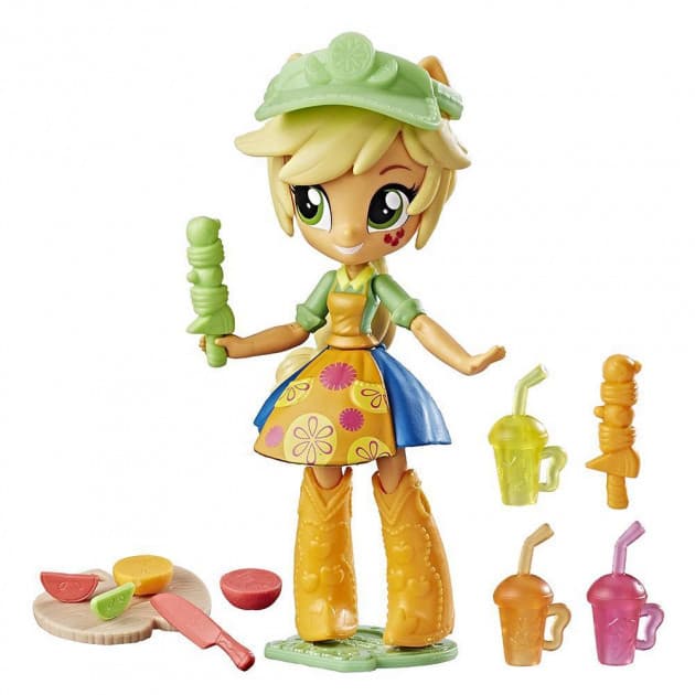 Игровой набор Эплджек с аксессуарами Май Литл Пони My Little Pony Equestria Girls Minis Applejack