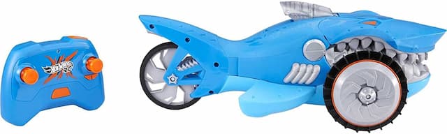 Машинка Хот Вилс Акула на радиоуправлении Hot Wheels R/C Supercharged Shark Vehicle изображение 3