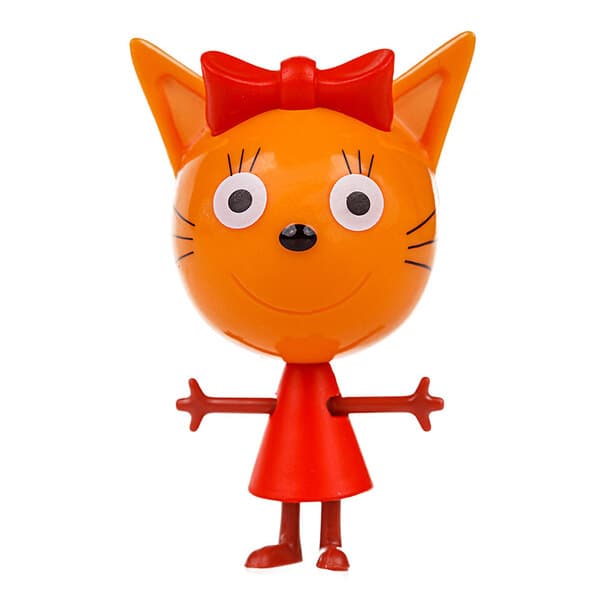 Игровой набор фигурок Три Кота: Коржик, Карамелька и Компот изображение 3