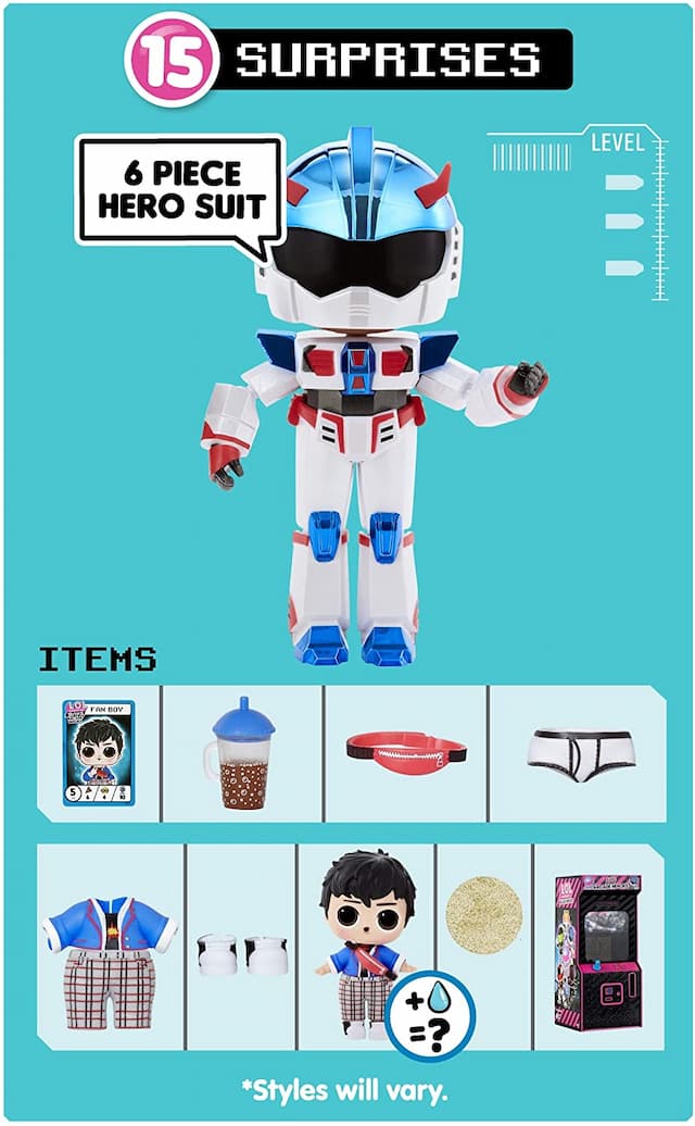 Игровой набор Лол Космонавты Герои аркады L.O.L. Surprise Boys Arcade изображение 4