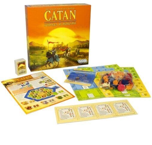 Настольная игра Колонизаторы: Города и Рыцари дополнение Catan: Cities & Knights изображение 1