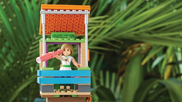 Конструктор Приют для животных Леи в тропическом лесу Mega Construx American Girl Lea's 2-In-1 Rainforest Sanctuary FDY98 изображение 10