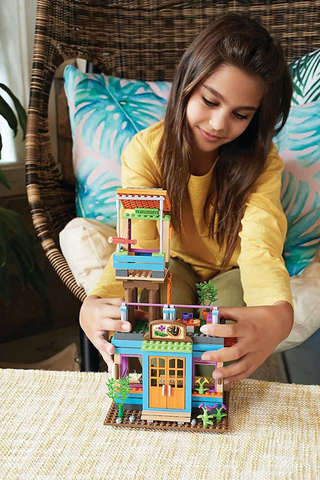 Конструктор Приют для животных Леи в тропическом лесу Mega Construx American Girl Lea's 2-In-1 Rainforest Sanctuary FDY98 изображение 4