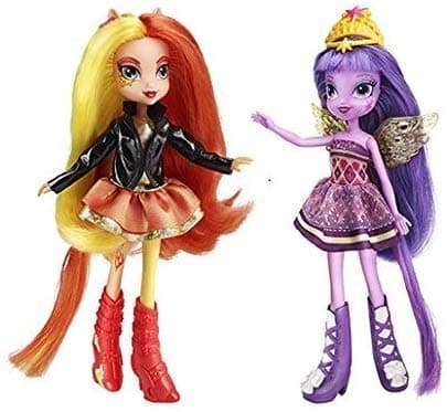 Куклы Май Литл Пони Сансет Шиммер и Твайлайт Спаркл My Little Pony Sunset Shimmer and Twilight Sparkle A3997 изображение 1