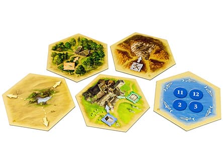 Настольная игра Колонизаторы: Купцы и варвары дополнение Catan: Traders & Barbarians изображение 1