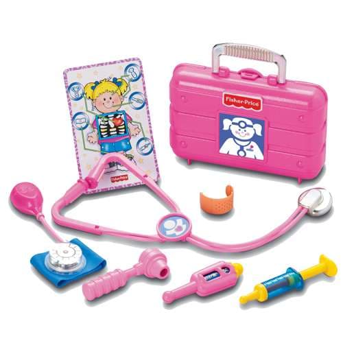 Фото2 Медицинский набор доктора розовый Fisher Price Развивающие и интерактивные